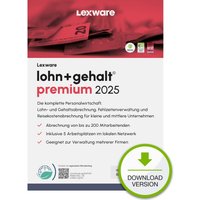 - Software ESD-Lizenzen  - Lexware Lohn+Gehalt Premium 2025 - 1 Device. ABO - ESD-DownloadESD