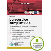 - Software ESD-Lizenzen  - Lexware Büroservice Komplett 2025 Einzelplatzversion - 1 Device. ABO - ESD -DownloadESD