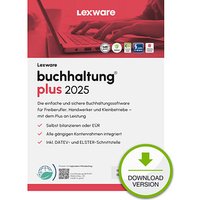 LEXWARE buchhaltung plus 2025 Software Vollversion (Download-Link) – noch nie war Ihre Buchhaltung so einfachDank der LEXWARE buchhaltung plus 2025 Software Vollversion (Download-Link) sparen Sie viel Zeit und Aufwand bei Ihrer Buchhaltung. Somit schaffen Sie mit dem gut strukturierten Programm beste Voraussetzungen für ein unternehmerisch erfolgreiches Jahr.Ihre Module für allesFür Ihre Buchhaltung stellt Ihnen das Programm folgende Funktionen zur Seite:Modul Auswertungen: Business Cockpit