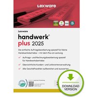 Mit der LEXWARE handwerk plus 2025 Software Vollversion (Download-Link) erledigen Sie Ihre Auftragsabwicklung/verwaltung im SchnelldurchlaufDie LEXWARE handwerk plus 2025 Software Vollversion (Download-Link) ist ein professionelles Auftragsverwaltungsprogramm – sehr flexibel