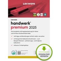 Die LEXWARE handwerk premium 2025 Software Vollversion (Download-Link) – unkompliziert und benutzerfreundlichDank der LEXWARE handwerk premium 2025 Software Vollversion (Download-Link) sparen Sie viel Zeit und Aufwand bei der Bearbeitung Ihrer Auftragsabwicklung/verwaltung und Warenwirtschaft. So schaffen Sie dank des gut strukturierten Programms beste Voraussetzungen für ein unternehmerisch erfolgreiches Jahr.Aus diesen Modulen besteht das ProduktDas Programm können Sie für die folgenden Features nutzen:Modul Auftragsabwicklung/-verwaltung: Alle Belege von Angebot-Rechnung