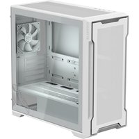 • Gaming Gehäuse (Midi-Tower) mit Sichtfenster • 2x 120 mm Lüfter vorinstalliert • Abmessungen (BxHxT): 210x450x450mm • Einschübe (intern): 2x3.5/2