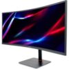 Acer Nitro XV345CURV Gaming-Monitor 86,4 cm (34 Zoll) - UWQHD, VA-Panel, HDMI, DisplayPort, Type-C (65W), 0,5ms, 165Hz, AMD FreeSync, HDR [Energieklasse F] (UM.CX5EE.V05) – Bild 2